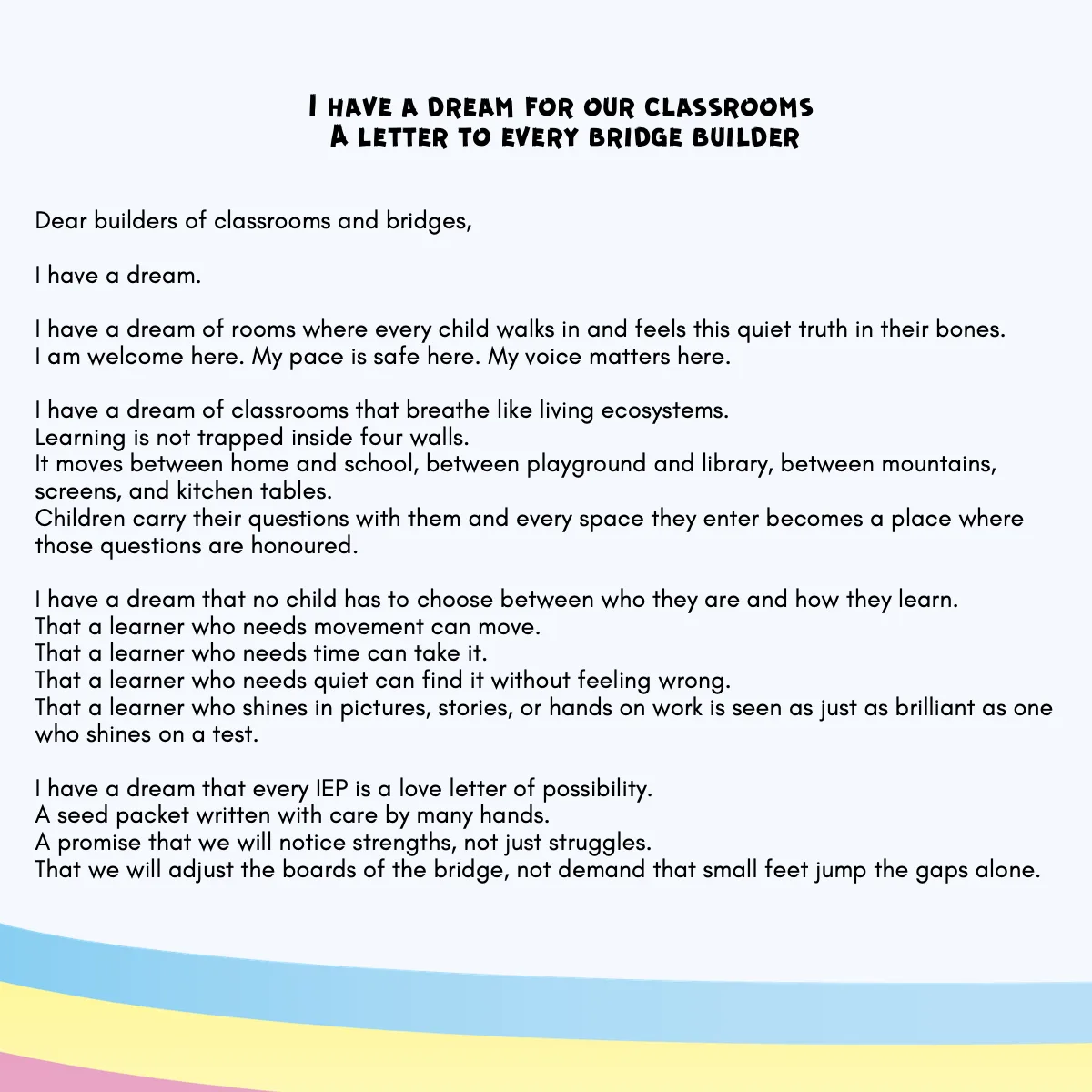 Page 20 of Building the Rainbow Bridge